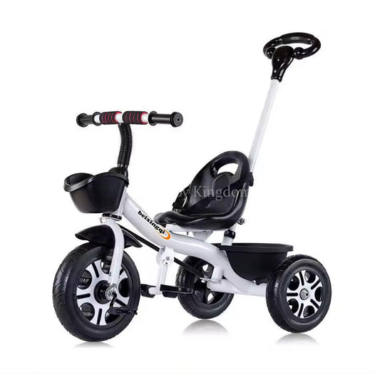2-in-1 Convertible Tricycle with Parental Adjustable