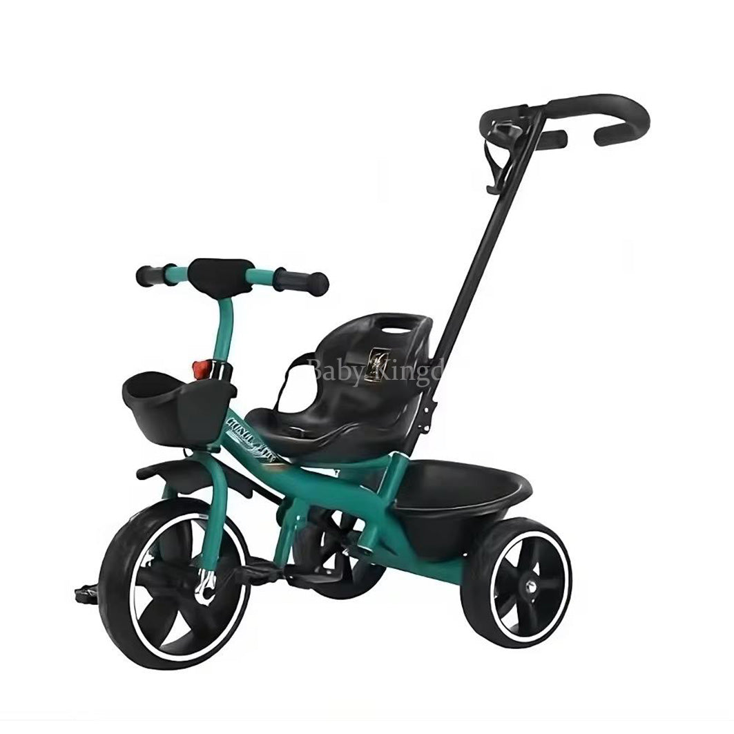 2-in-1 Convertible Tricycle with Parental Adjustable