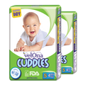 Velona Cuddles Diaper Pack Small ( S ) – 4 Pcs