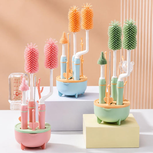 Silicone Bottle Brush Set