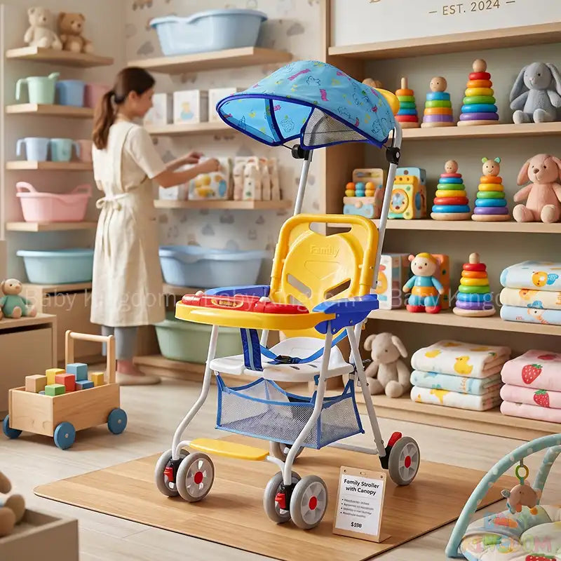 Family Chair Stroller + Feeding chair