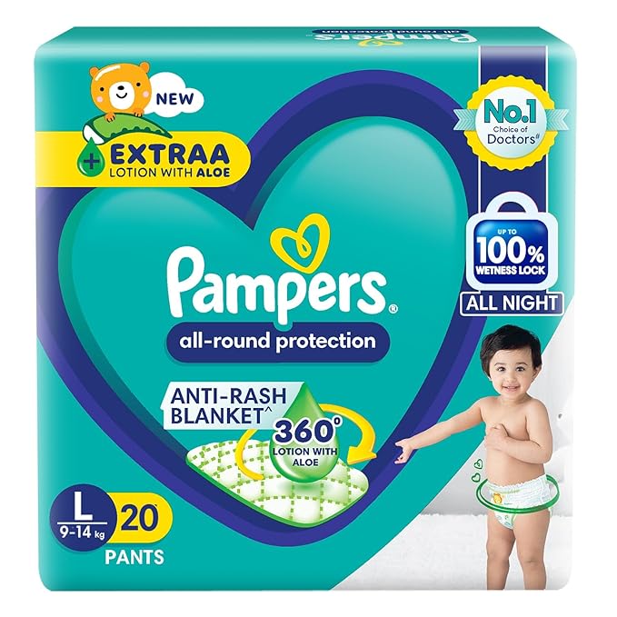 Pampers Large 20Pcs ( Pant Type)