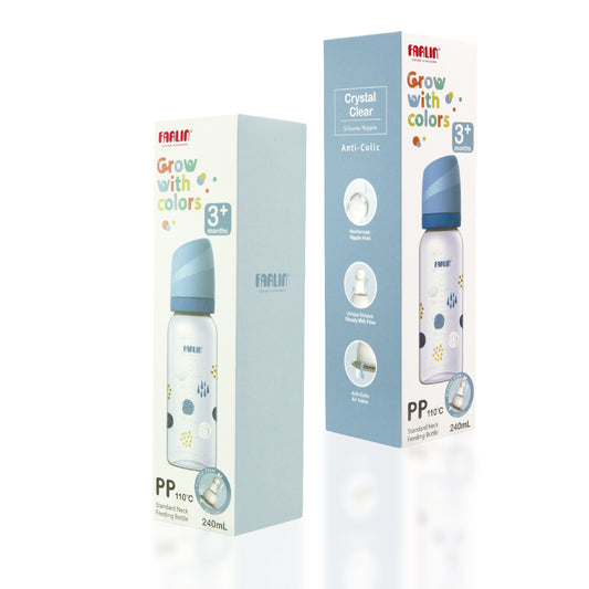 Farlin PP Standard Neck Feeding Bottle (240 ml)