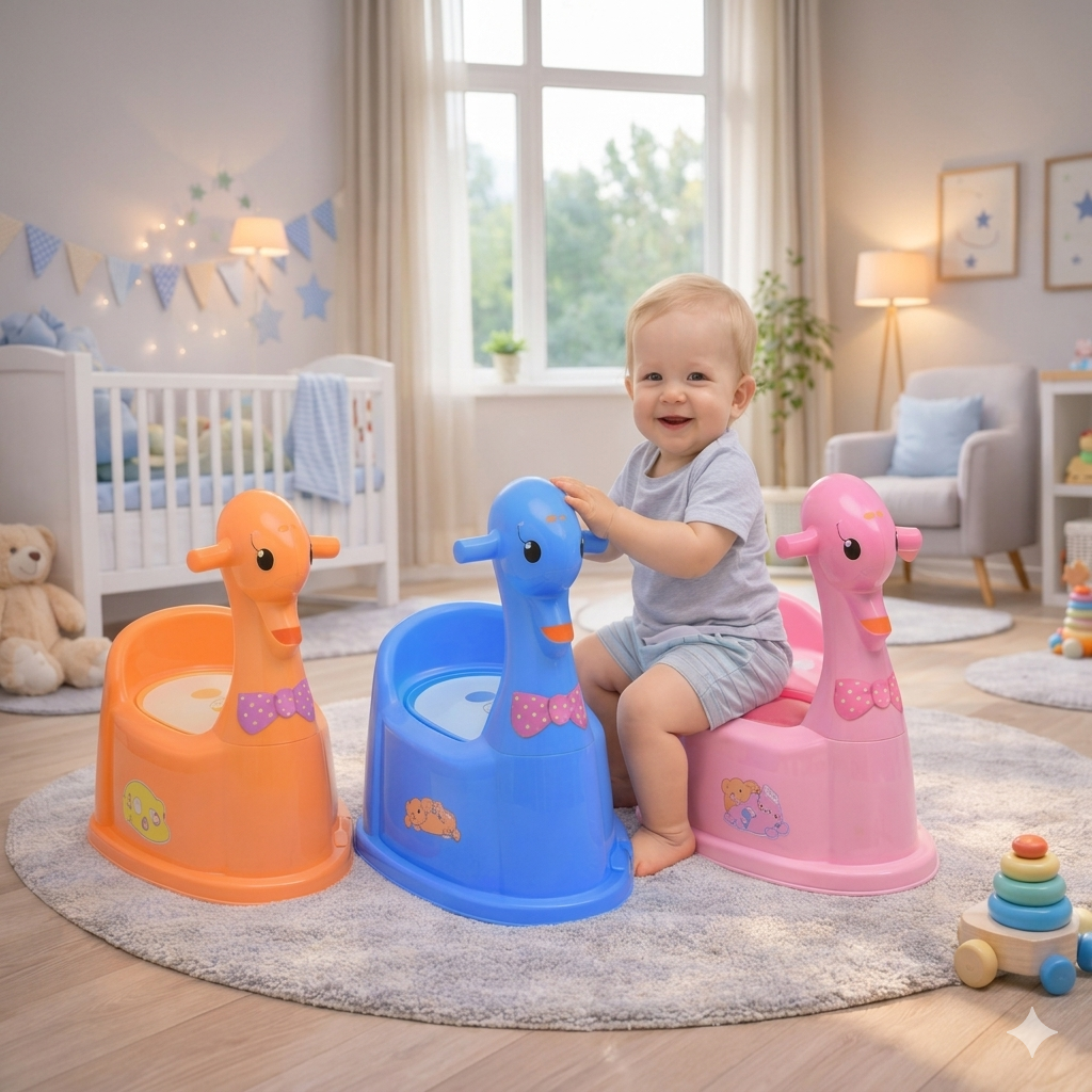 Swan Design Baby potty