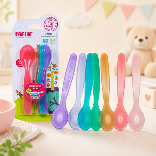 Farlin Rainbow Spoon Set