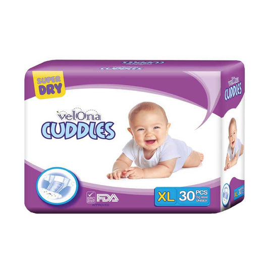 Velona Cuddles Classic Diaper Jumbo Pack X Large ( XL ) – 30 Pcs