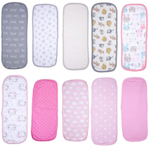02 Pcs Burp Cloths