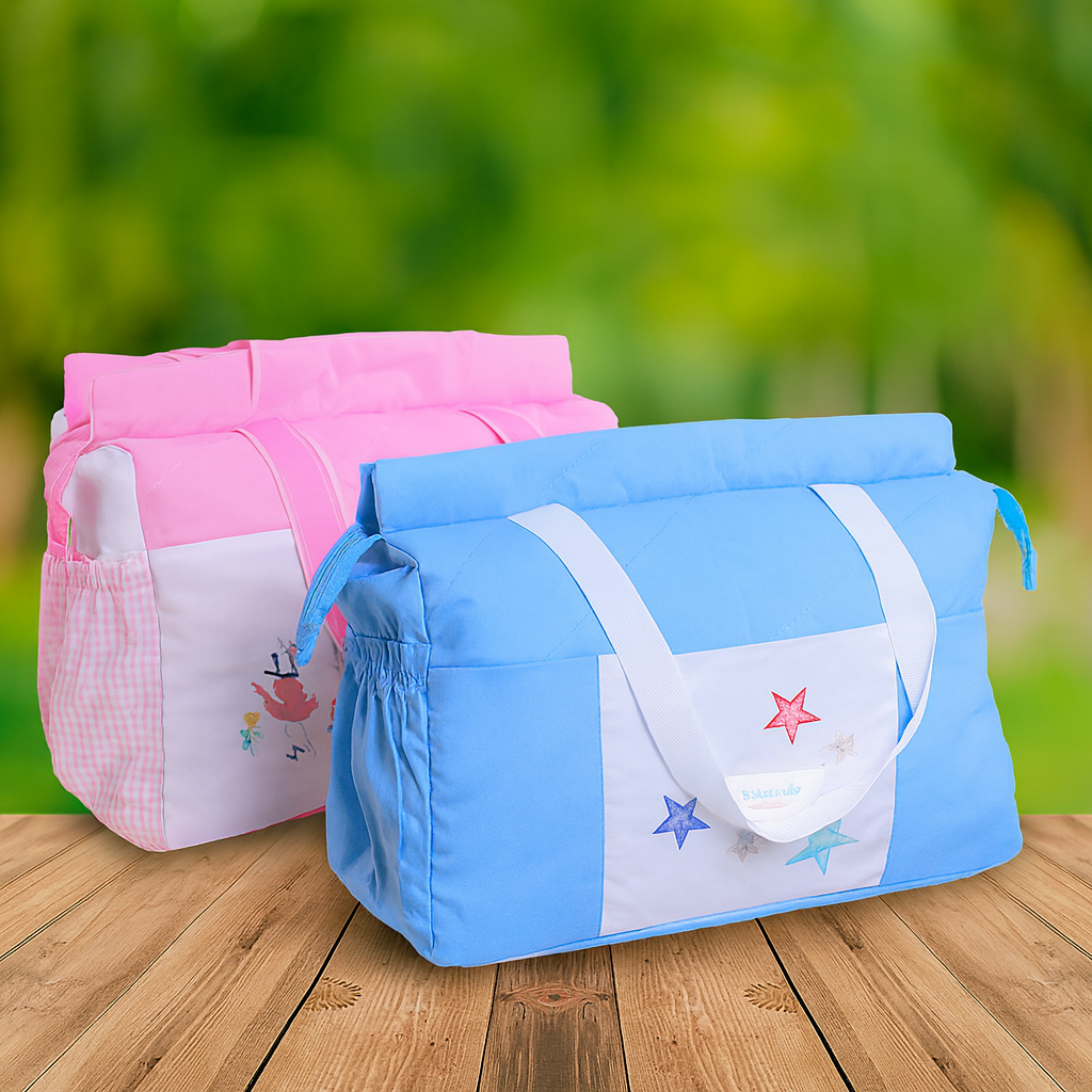 Embroidered Mom Bag