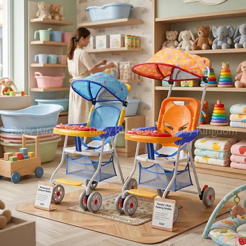 Family Chair Stroller + Feeding chair