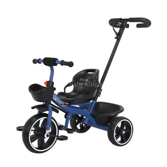 2-in-1 Convertible Tricycle with Parental Adjustable
