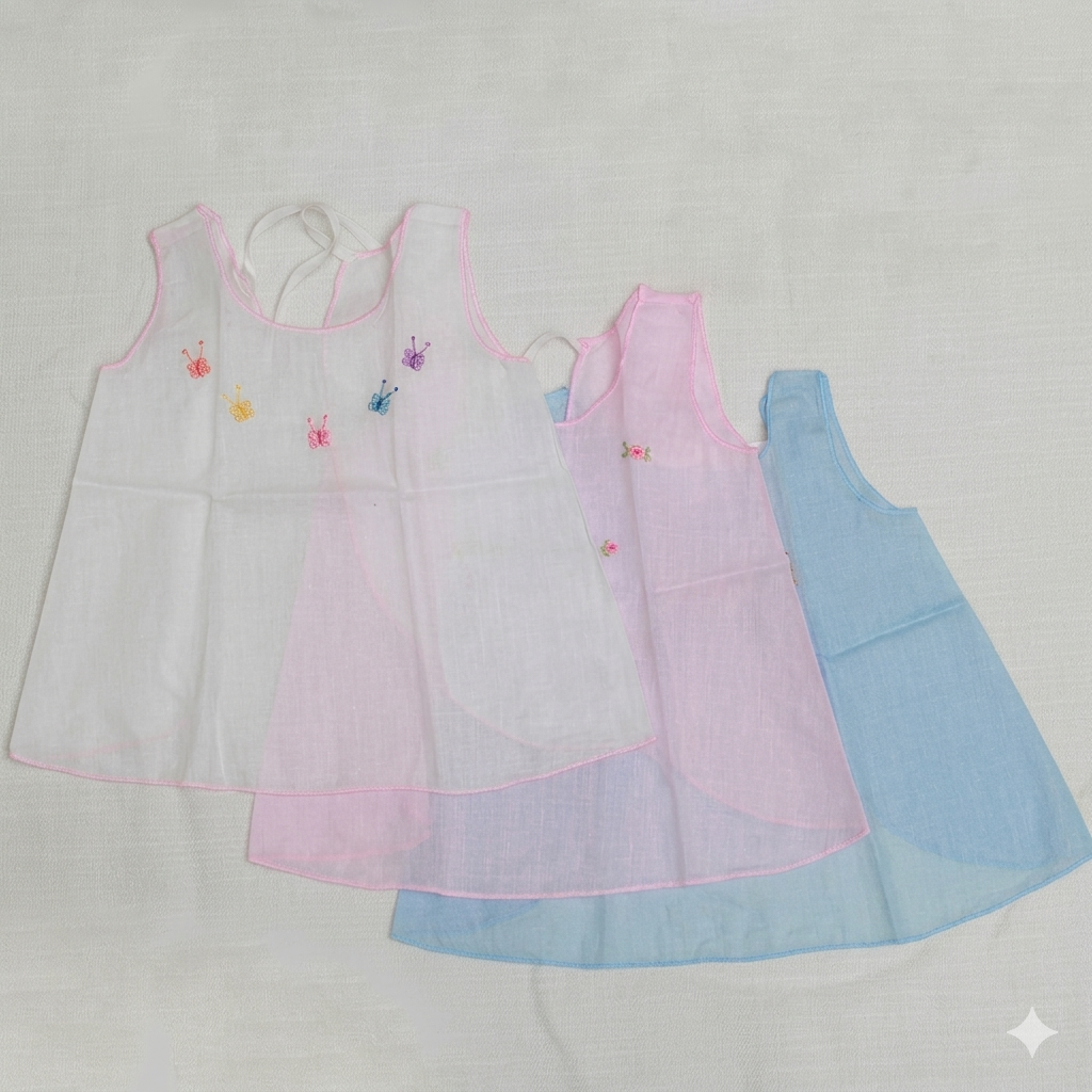 Embroidery Frock NB