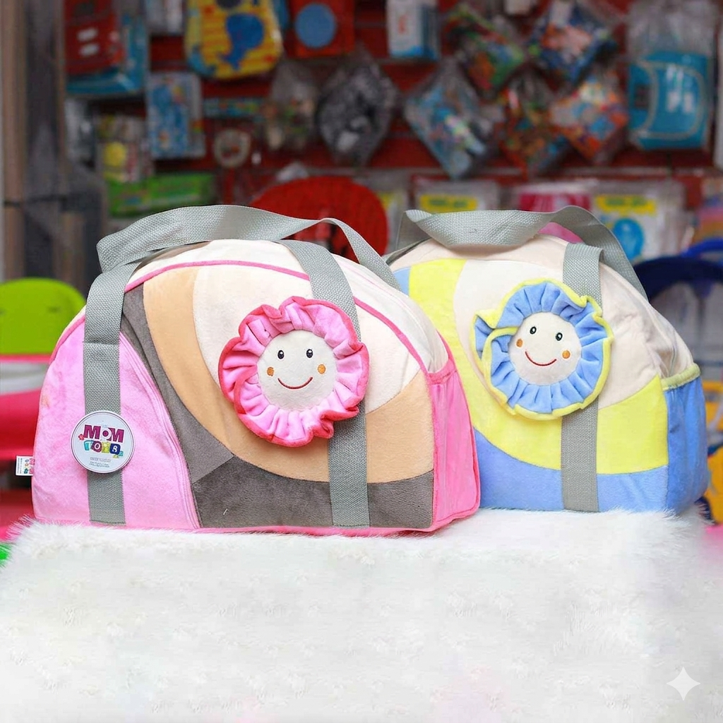 Mom Bag With Cartoon Design