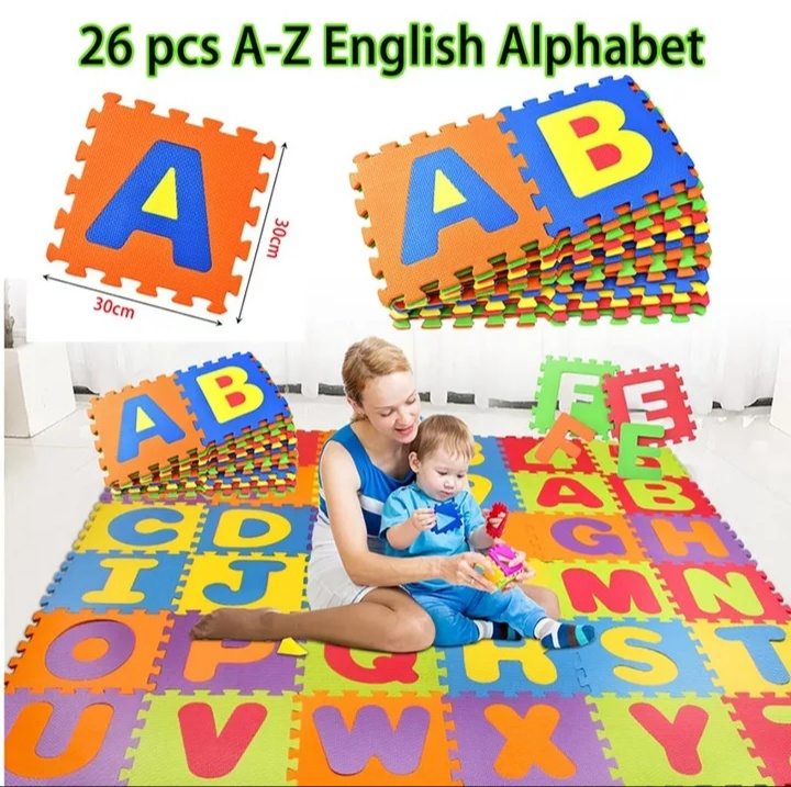 26 Alphabet Puzzle Play Mat